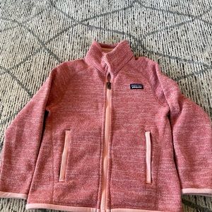 Patagonia Better Sweater Fleece Jacket full zip Girls size XS 5-6